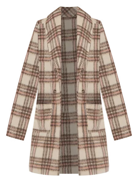 Women's Nine West Modern Shawl Collar Double Breasted Coat | Kohl's