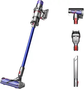Dyson V11 Cordless Stick Vaccum, Large, Nickel/Blue | Amazon (US)