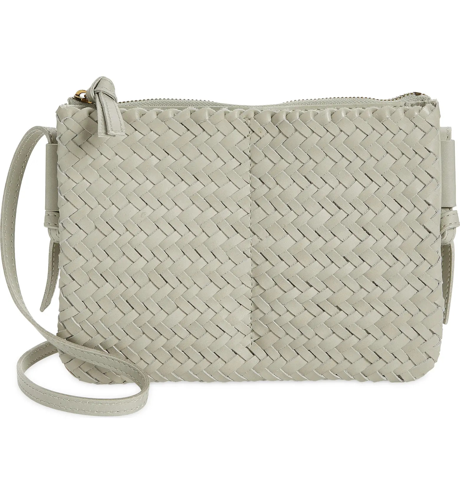 Madewell The Knotted Woven Leather Crossbody Bag | Nordstrom | Nordstrom