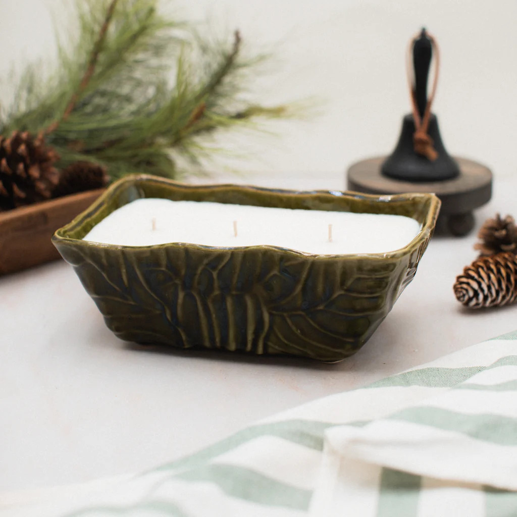 Tree Farm - Green Planter | Antique Candle Co.