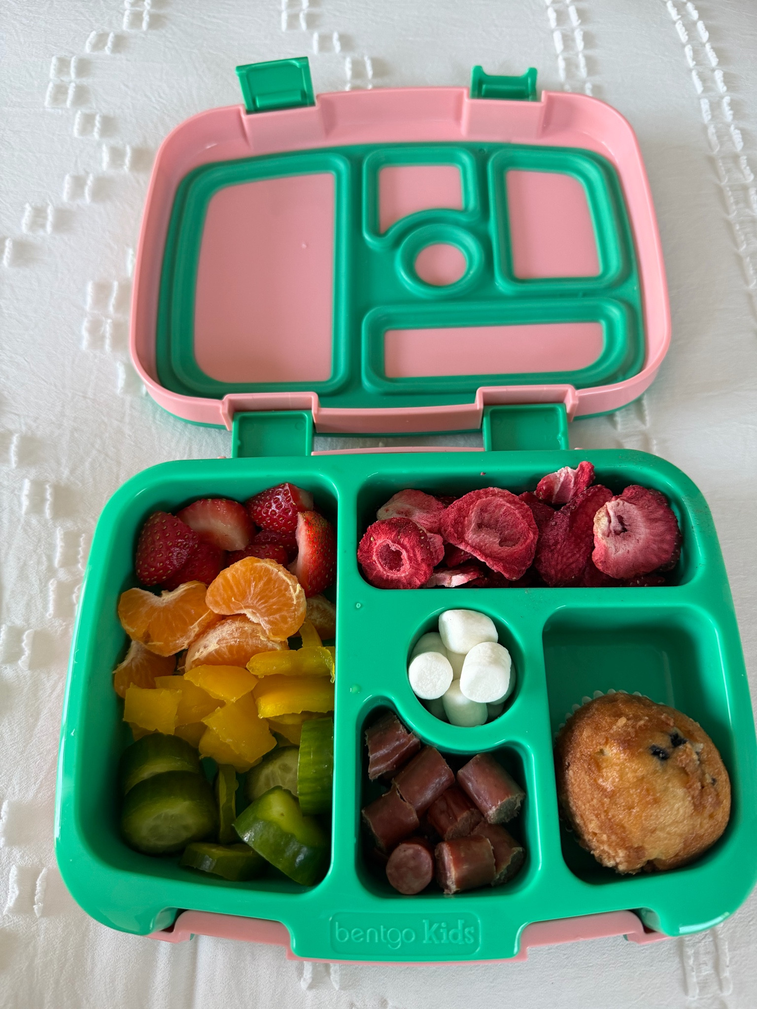 My daughter packed her own lunch for tomorrow and this is what she added to her Bentgo lunchbox. 

#LTKmomlife #LTKmorningroutine #LTKKids