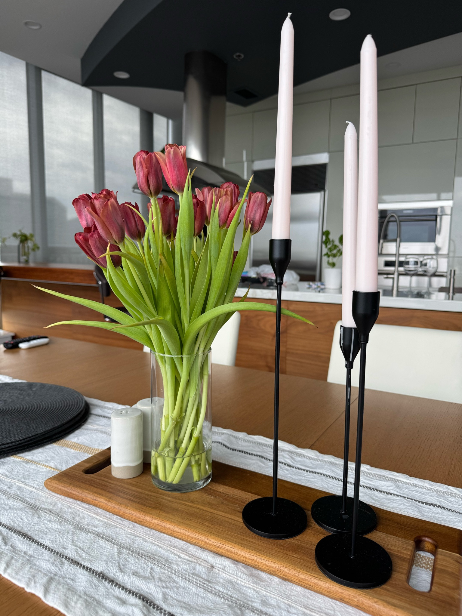 Easy home decor for Valentine’s Day: pink candles. Makes for a great addition to a Valentine’s or Galentine’s party. 

#LTKHome