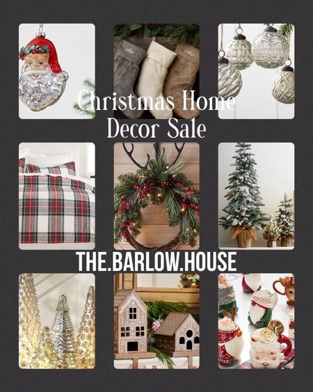Pottery Barn 
Christmas Home Decor Sale 

Home decor 
Christmas decor 

#LTKSeasonal #LTKsalealert #LTKHoliday