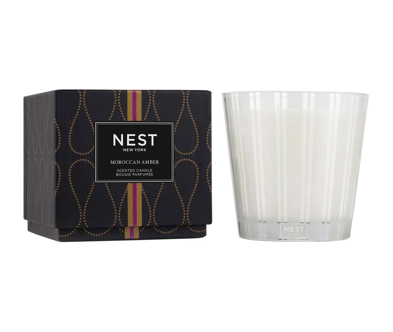 Moroccan Amber 3-Wick Candle | NEST Fragrances