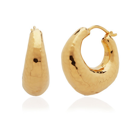 Deia Chunky Hoop Earrings | Monica Vinader (US)