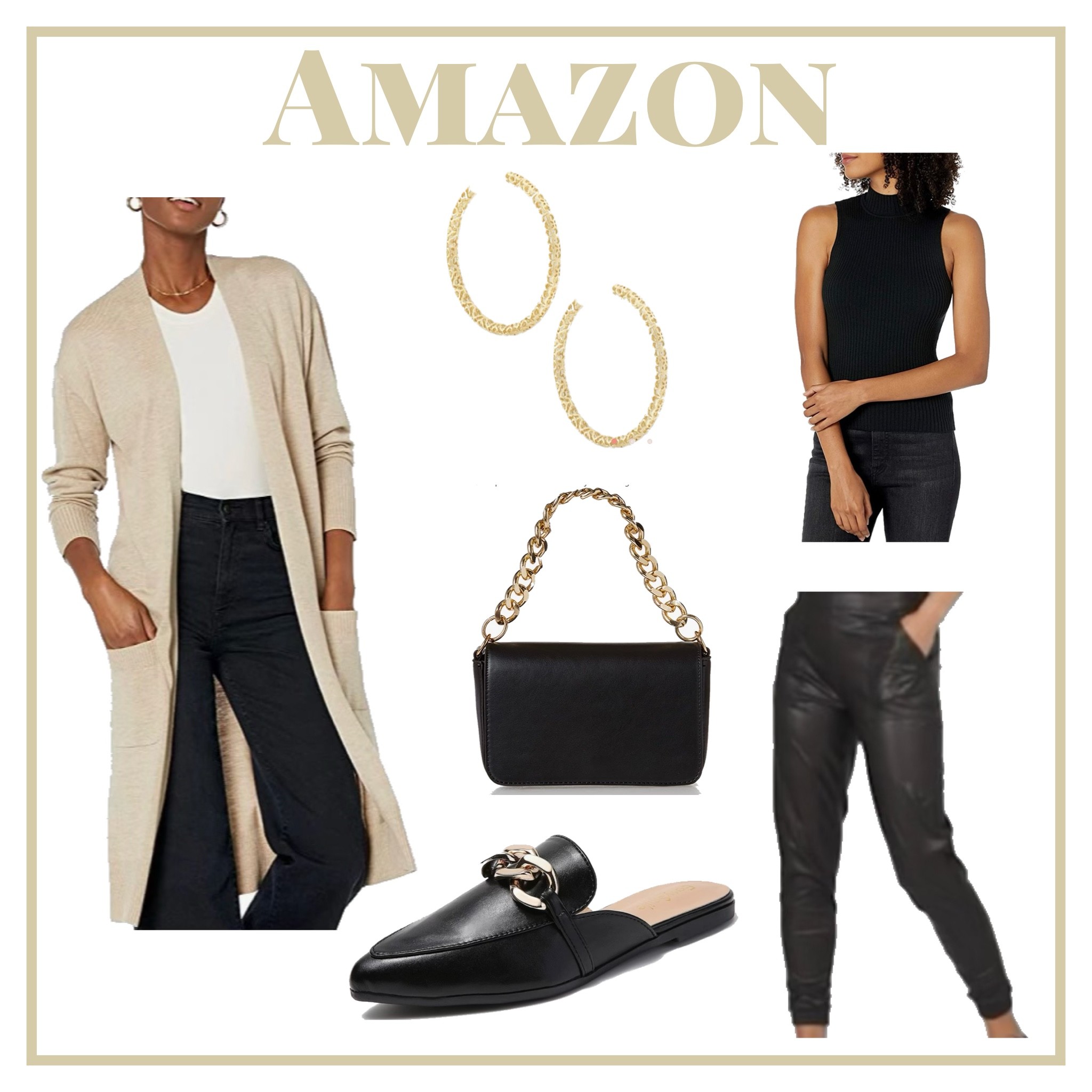 I love this fall look so much I’ve worn it twice this week! Hess Spanx faux leather joggers are so versatile! This long cardigan looks so high end!
#fauxleather #joggers #spanx #datenightoutfit #thanksgivingoutfit 

#LTKSeasonal #LTKunder50 #LTKworkwear