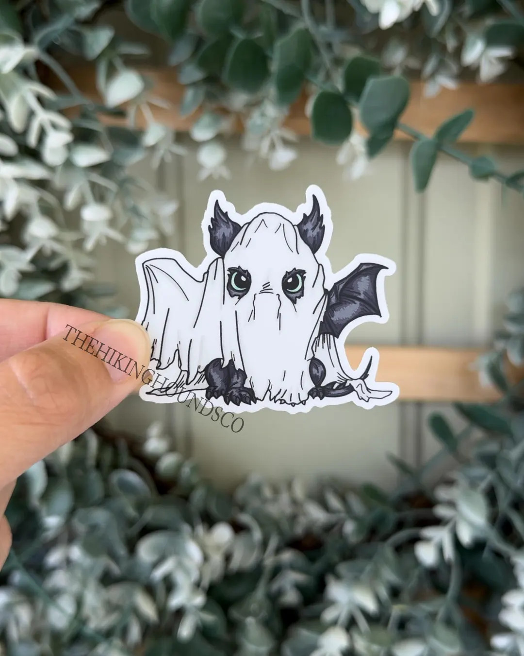 Ghost Dragon Sticker - Etsy | Etsy (US)