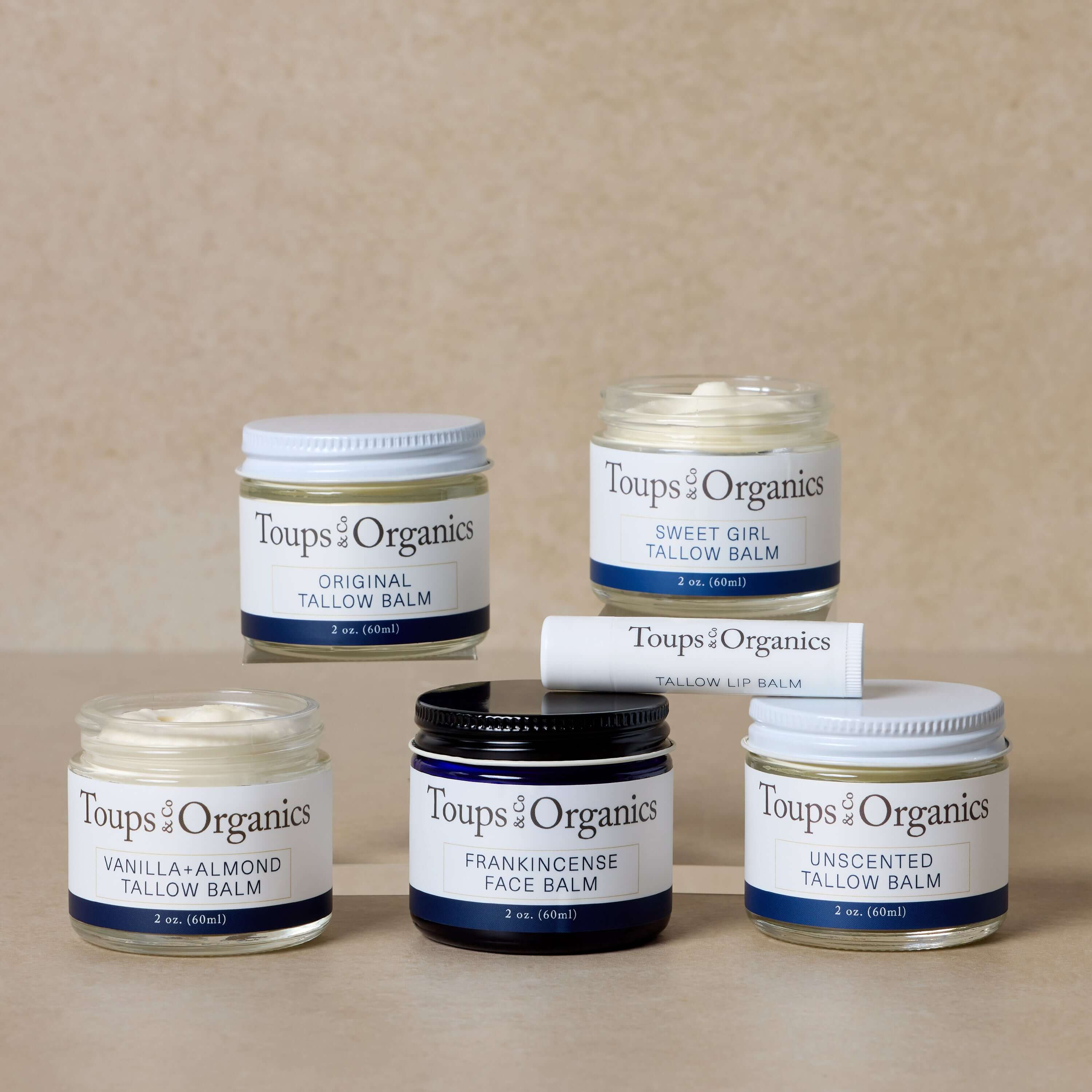 Luxury Tallow Skincare | The Ultimate Tallow Balm Set | Toups and Co Organics