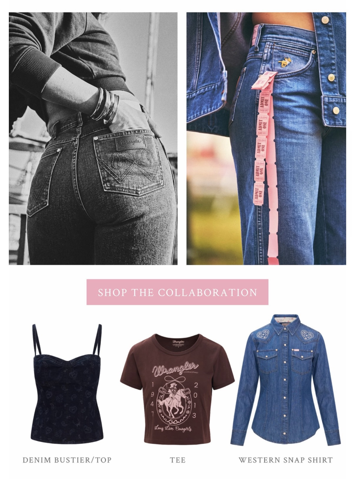 If you know me, then you know I will never say no to a cute western inspired outfit. 🤍🤠

The new Wrangler x LoveShackFancy collection is absolutely stunning. Denim, florals, and all the girly western vibes… they truly understood the assignment. I’ve linked my favorite pieces!

#WesternFashion #Wrangler #LoveShackFancy #LTKFashion #StyleInspo #LTKFinds

#LTKootd #LTKgrwm #LTKSeasonal