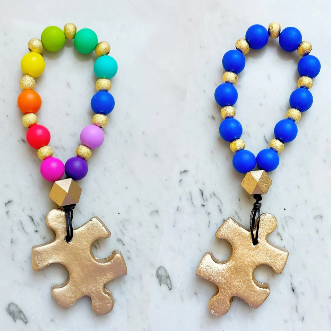Autism Awareness Prayer Beads | Lanyard Lovebirds