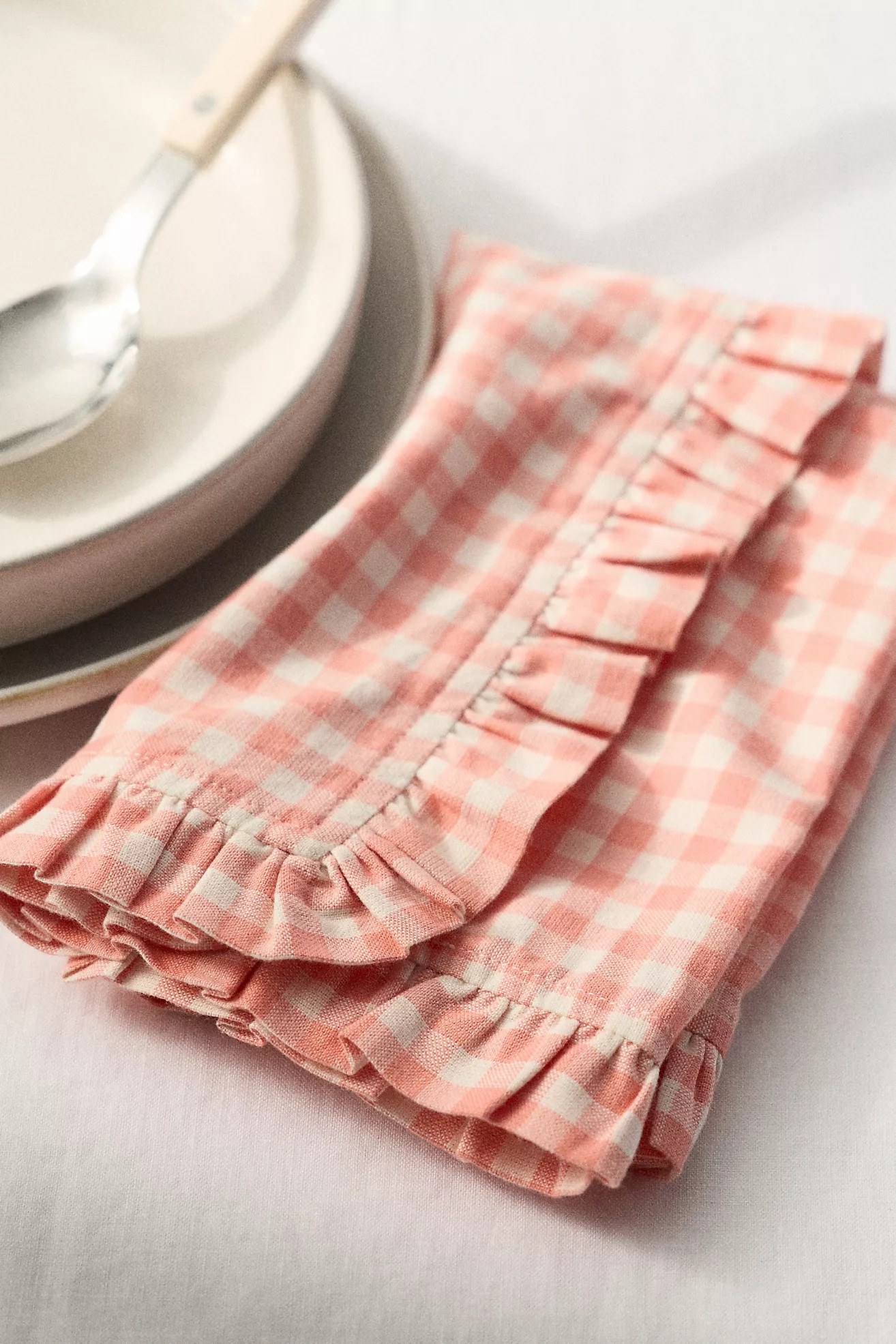Brynn Gingham Napkins, Set of 2 | Anthropologie (US)