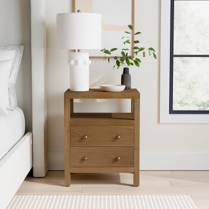 Celine 2-Drawer Nightstand | Wayfair North America