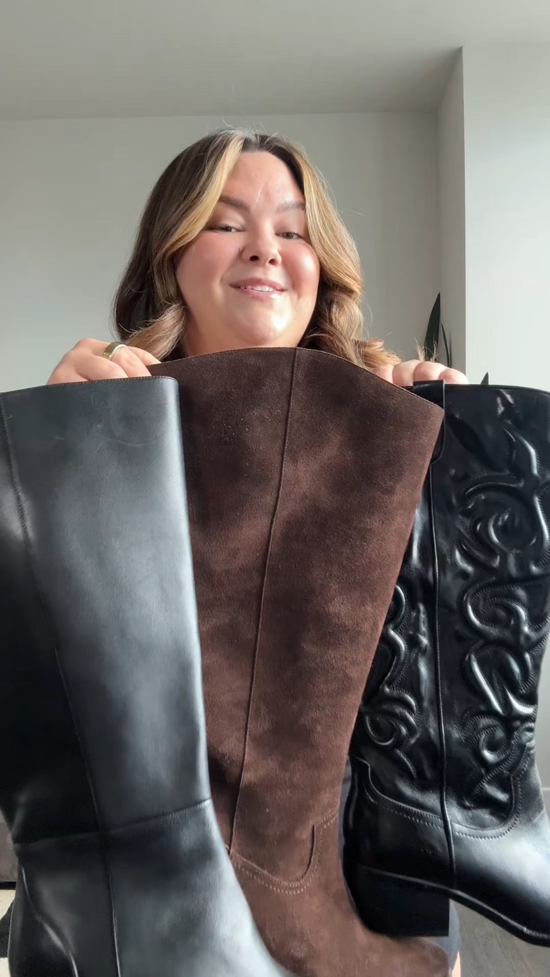 Dolce Vita’s extra wide calf boots just launched! I wear a size 9 extra wide calf, which fits my wide feet and my 20 inch calves! 

#LTKShoeCrush #LTKMidsize #LTKPlusSize