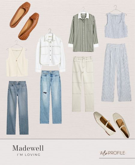 Madewell items I'm loving!! Spring new arrivals are perfect neutrals for every occasion. I absolutely love the ballet flats

#LTKstyletip #LTKSeasonal