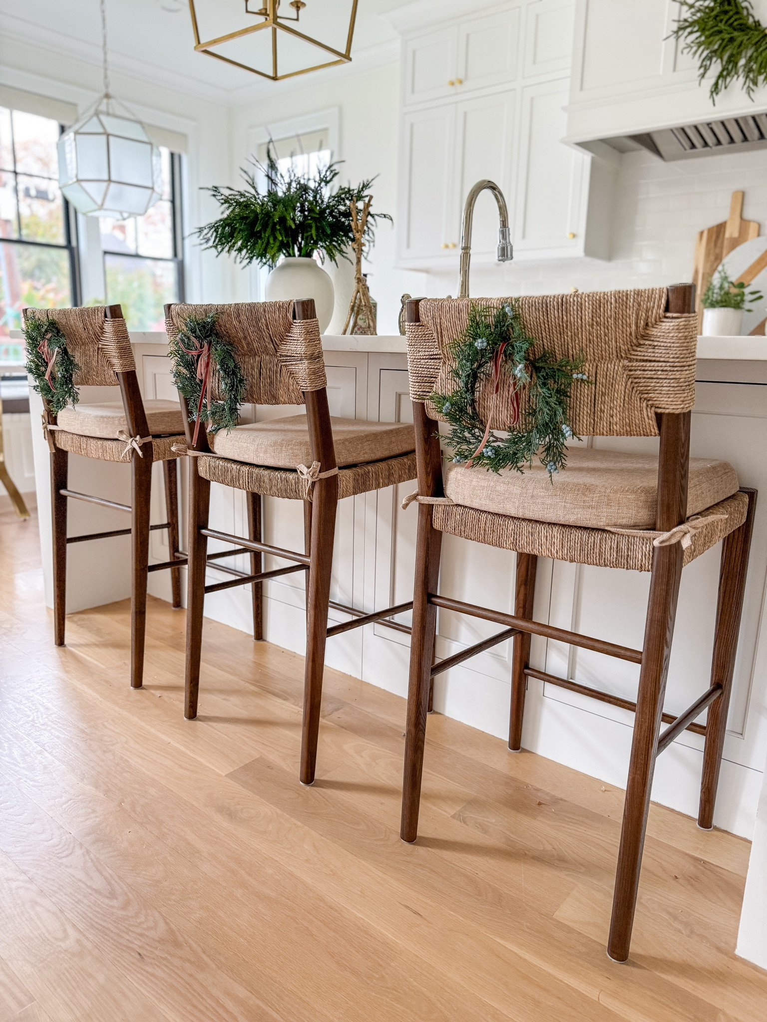 Save 25% off my walnut and woven counter stools! This is the best price that I’ve seen. I added these affordable cushions from Amazon to give a little extra protection on our seats because we have young kids at home. They are so comfortable and also on sale. 

#LTKHome #LTKHoliday #LTKCyberWeek