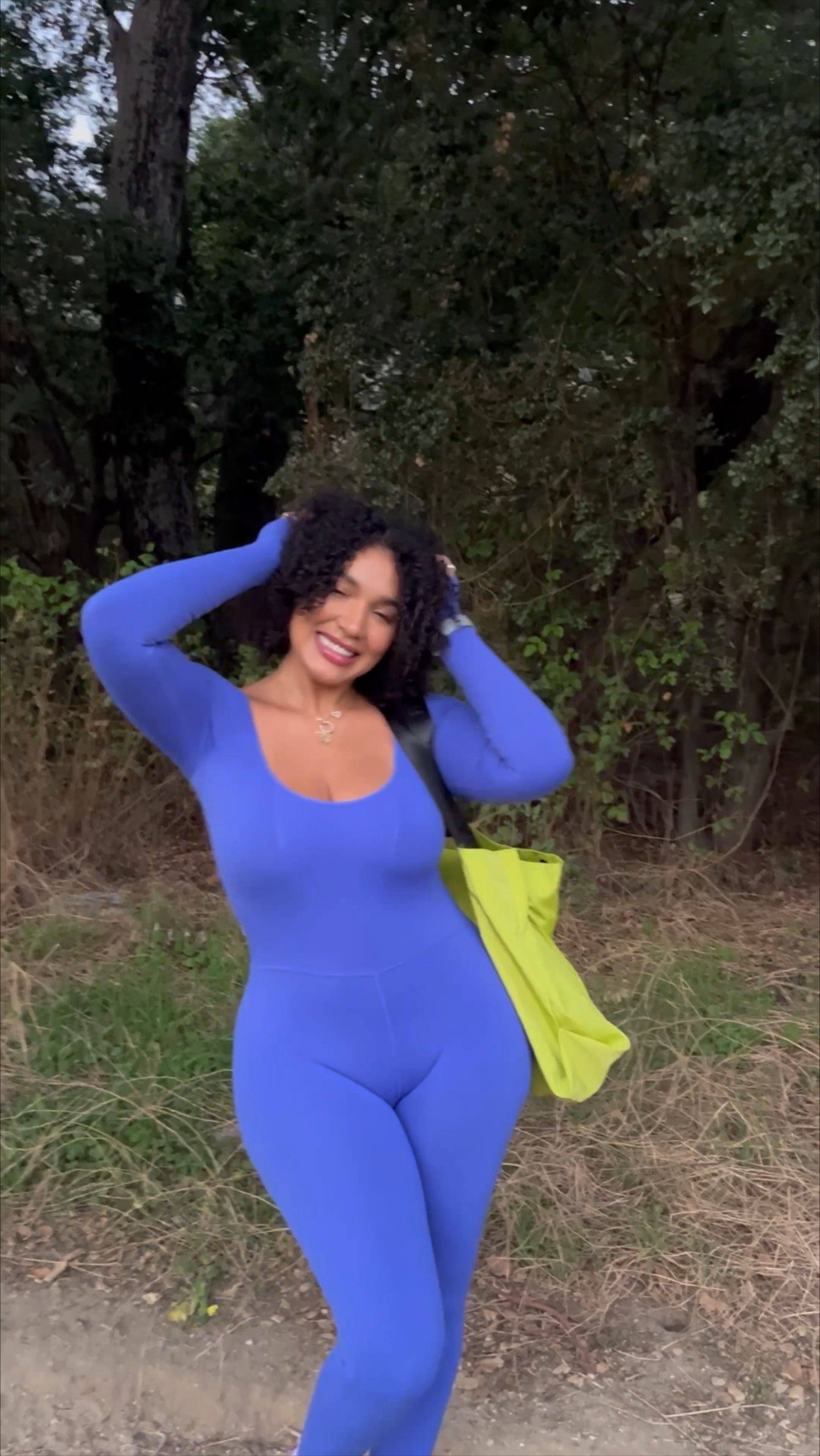 Free People Movement has my heart. Their athletic gear is so comfy and compressing making me feel safe to perform. They got the colors right too! I love their large tote bags they make great gym bags too! I’m wearing a M/L in the body suit- it stretches a lot but I find that this size is perfect for me ! 

#LTKmidsize #LTKfitness #LTKVideo