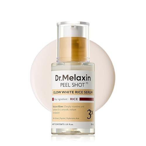 Dr.Melaxin Peel Shot Glow Rice PDRN Serum 30ml Facial Skin Care Smooth Texture For Pore Care Korean Skin Care | Amazon (US)