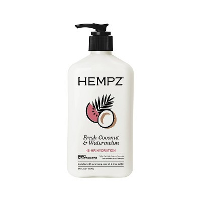 Hempz Moisturizing Body Lotion - Fresh Coconut & Watermelon - 17 fl oz | Target