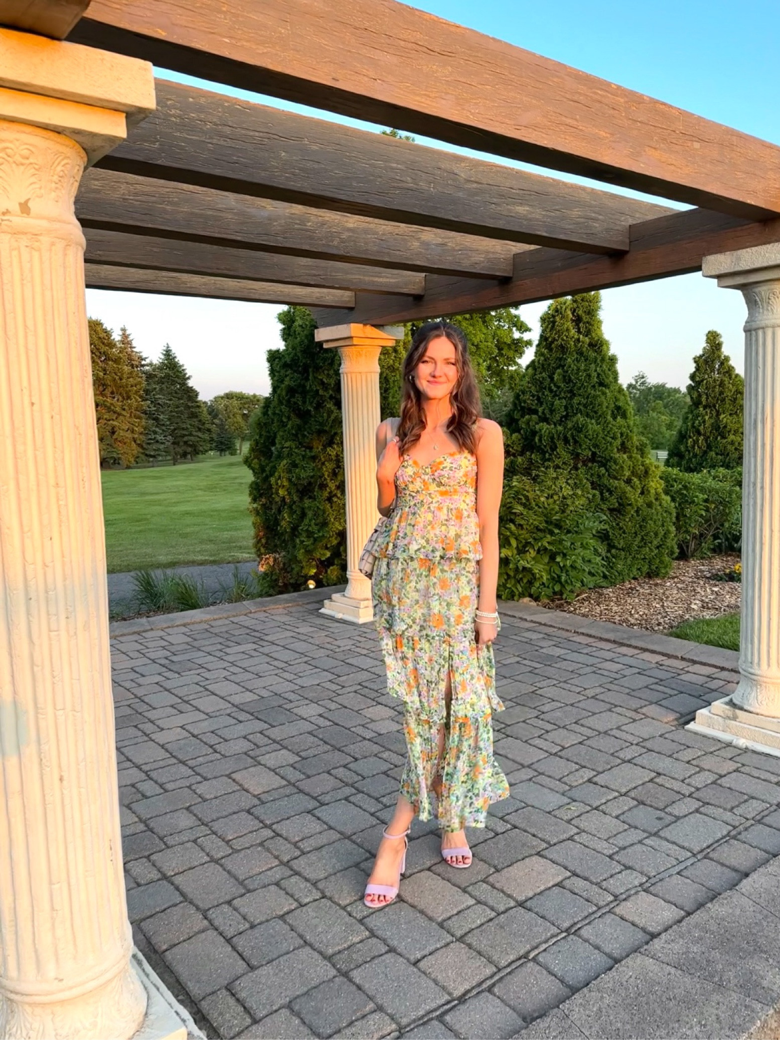 Wedding guest dress / Astr the label midi dress // midsummer dress // floral ruffle dress 

#LTKstyletip #LTKwedding
