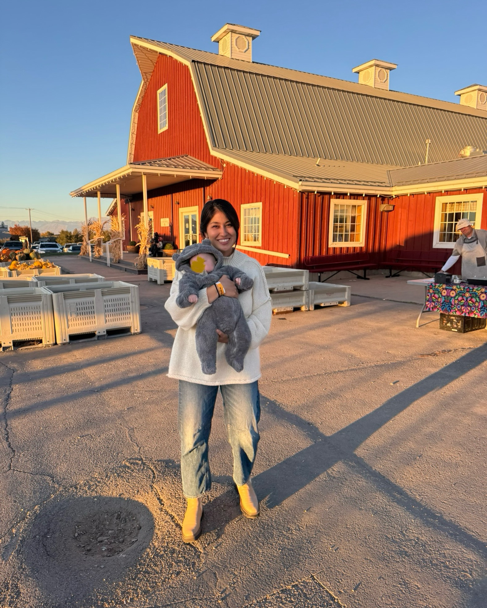 Link to my sweater, jeans, and boots.

My boots color is no longer in stock but the other colors are cute!