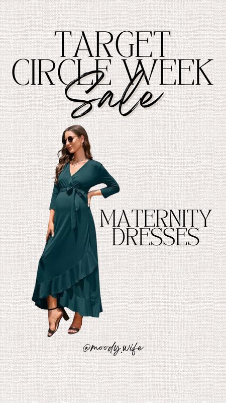 Maternity Dresses from Target • cute maternity dresses for a baby shower • cute maternity dresses • target dress #targetfashion #bumpoutfits 

#LTKxTarget #LTKbump #LTKsalealert