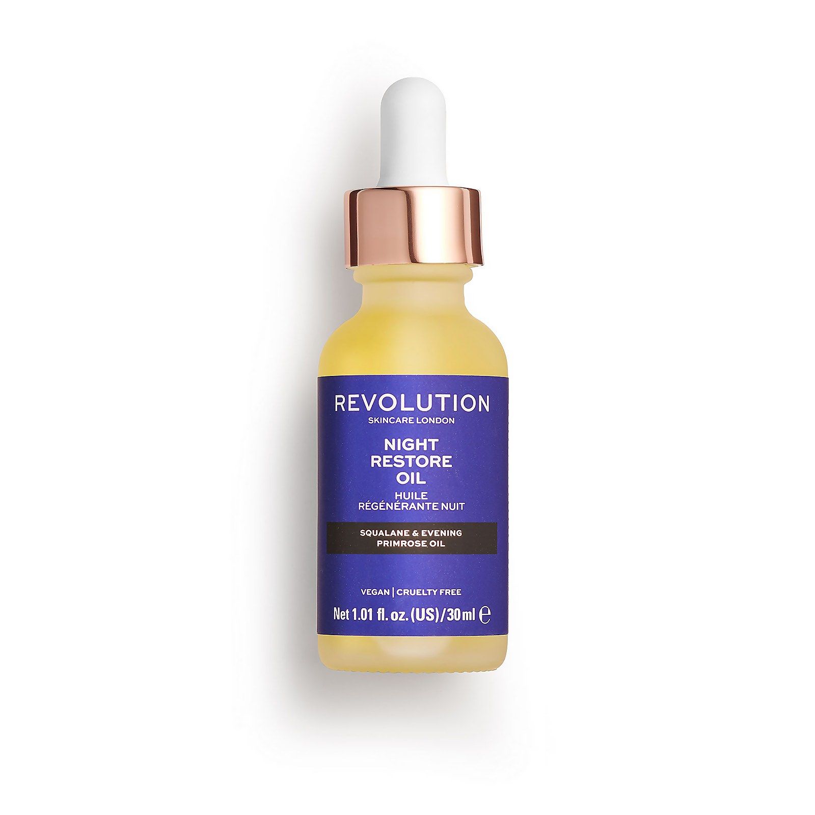 Revolution Skincare Night Restore Oil 30ml | Revolution Beauty US