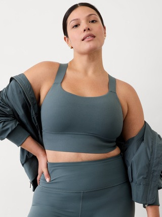 Warrior Twist Longline Bra D-DD | Athleta