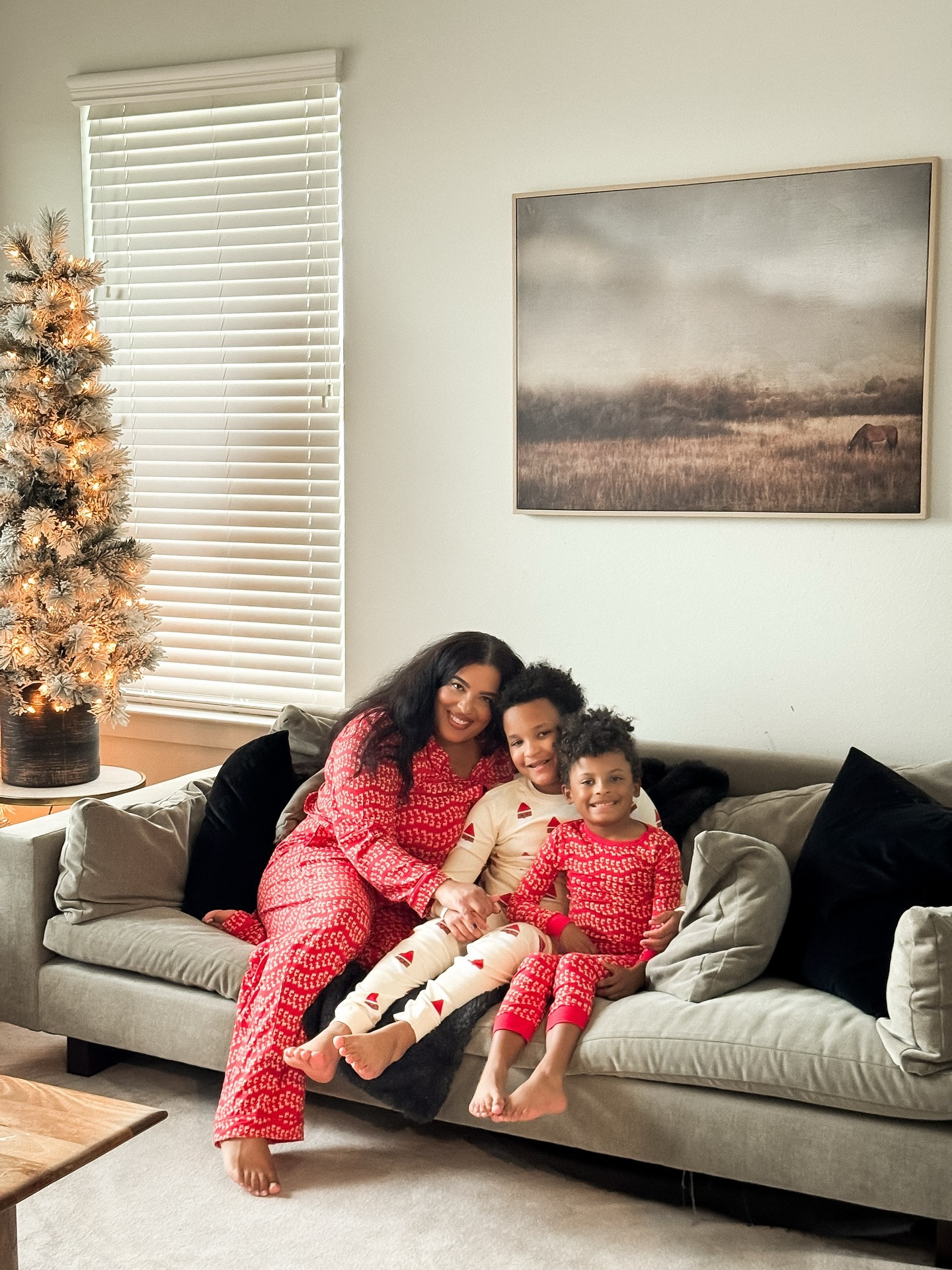 It’s an unspoken rule in this family that **matching holiday pajamas are a must.**🎄✨ 

Every year, it somehow brings all the magic together. The laughter, the chaos, the sleepy smiles, and all the thrills (and spills) in between.

What started as a cute little idea turned into a tradition I can’t imagine Christmas without. And honestly, it’s so easy to find a matching set that lasts at our faves @hannaandersson— the Hanna Soft collection is cozy, durable, and feels like a warm hug straight out of the dryer.

We’re officially in our holiday era over here, and I’m not mad about it. Sets are 40% off right now, so if you’ve been waiting for a sign… this is it!

Comment SHOP for the link and join the matching-pajama club. ❤️

#lifeinhanna