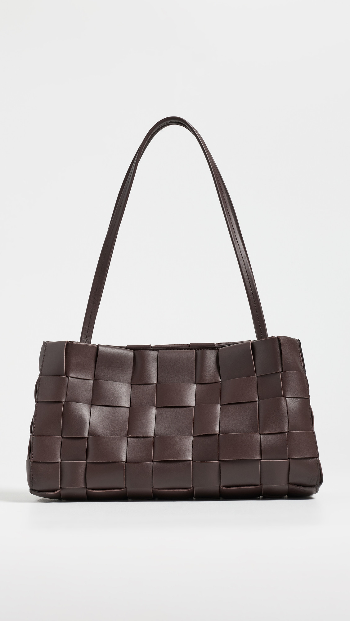 St. Agni Slim Woven Tote Chocolate One Size | Shopbop