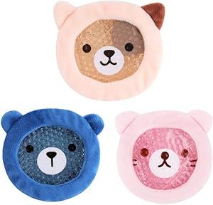 FOMI Premium Kids Hot Cold Ice Packs | 3 Pack | Soft Colorful Sleeves | Fun Animal Designed Child... | Amazon (US)