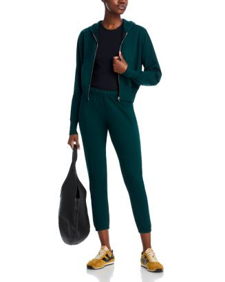 AQUA AQUA Mia Crop Zip Hoodie & Avery Crop Sweatpants - Exclusive  | Bloomingdale's Women | Bloomingdale's (US)