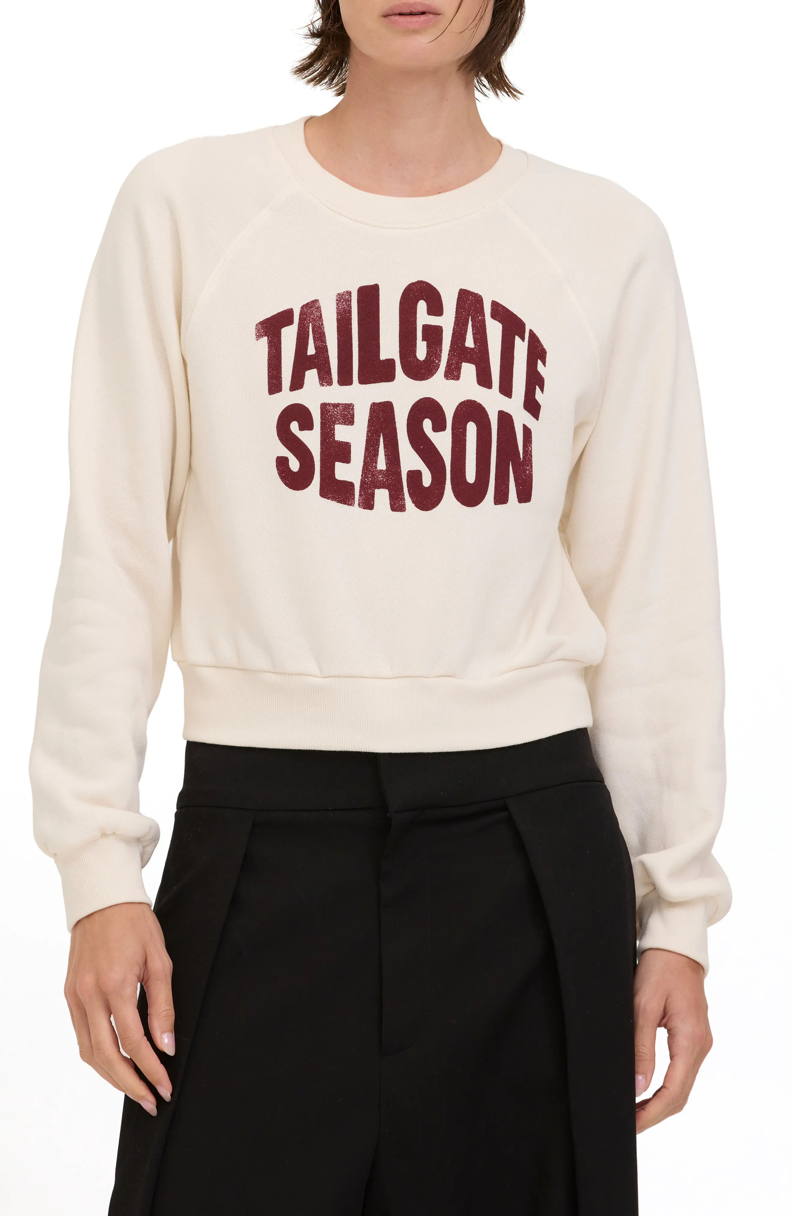 Project Social T Tailgate Season Graphic Sweatshirt (Women) | Nordstrom | Nordstrom