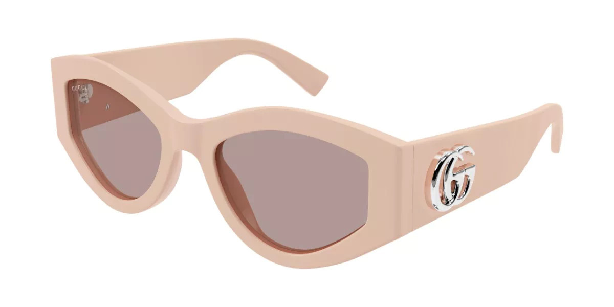 Gucci GG1951S 005 Women’s Sunglasses Pink Size 53 - Free RX Lenses - Free RX Lenses | SmartBuyGlasses Global