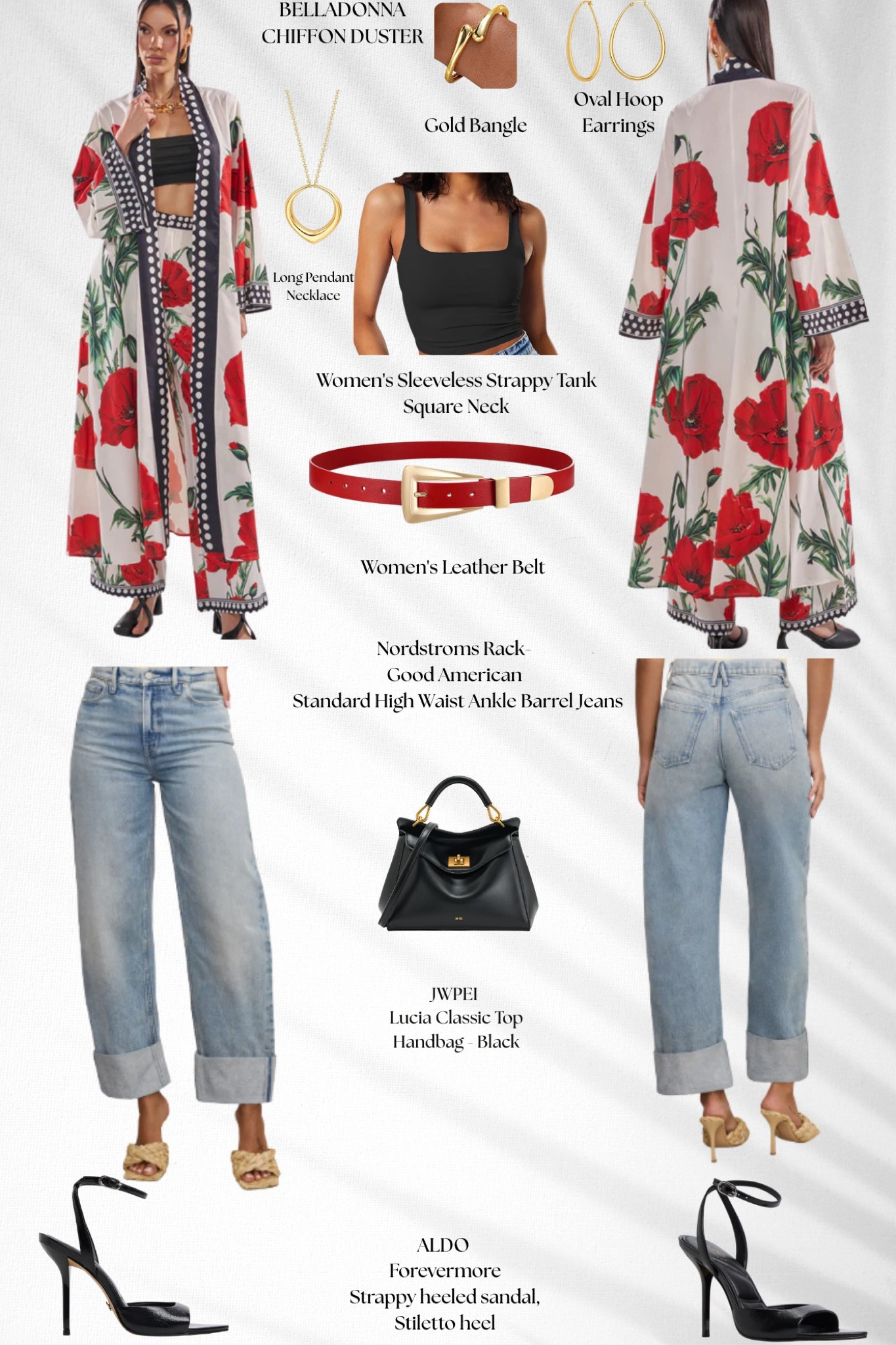 Statement piece doing all the talking 🌹✨
Floral duster, high-waisted jeans, Aldo strappy heels + gold accessories! 

#LTKootd #LTKgrwm #LTKSaleAlert