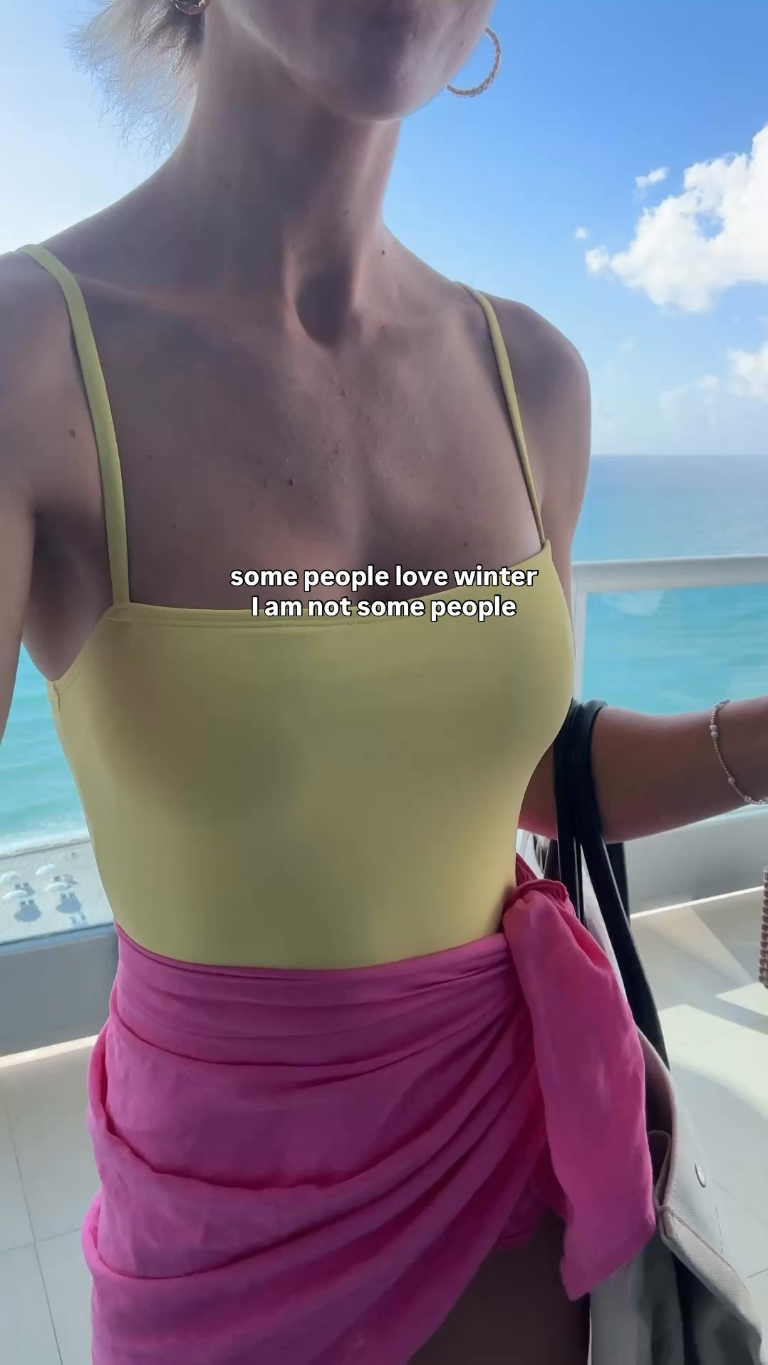 Pool & beach ootd - wearing size small in yellow suit (I love it so much I own it in 3 colors)

Bag is rented from Vivrelle - code kelseytaylor for first month free 