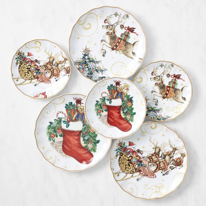 Twas The Night Before Christmas 24-Piece Dinnerware Set | Williams-Sonoma