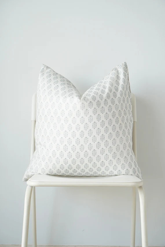 Indian Block Print Pillow Cover (limited) | Etsy (US)