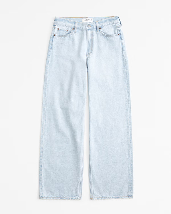 Low Rise Ultra Loose Jean | Abercrombie & Fitch (US)