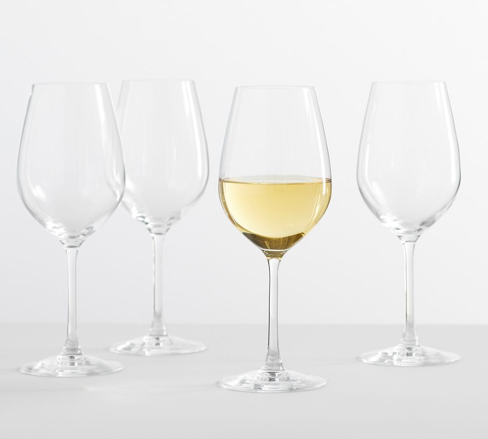 Vino White Wine Glasses - Set of 4 | Pottery Barn (US)