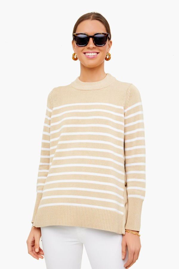 Blue Stripe Bar Harbor Sweater | Tuckernuck (US)