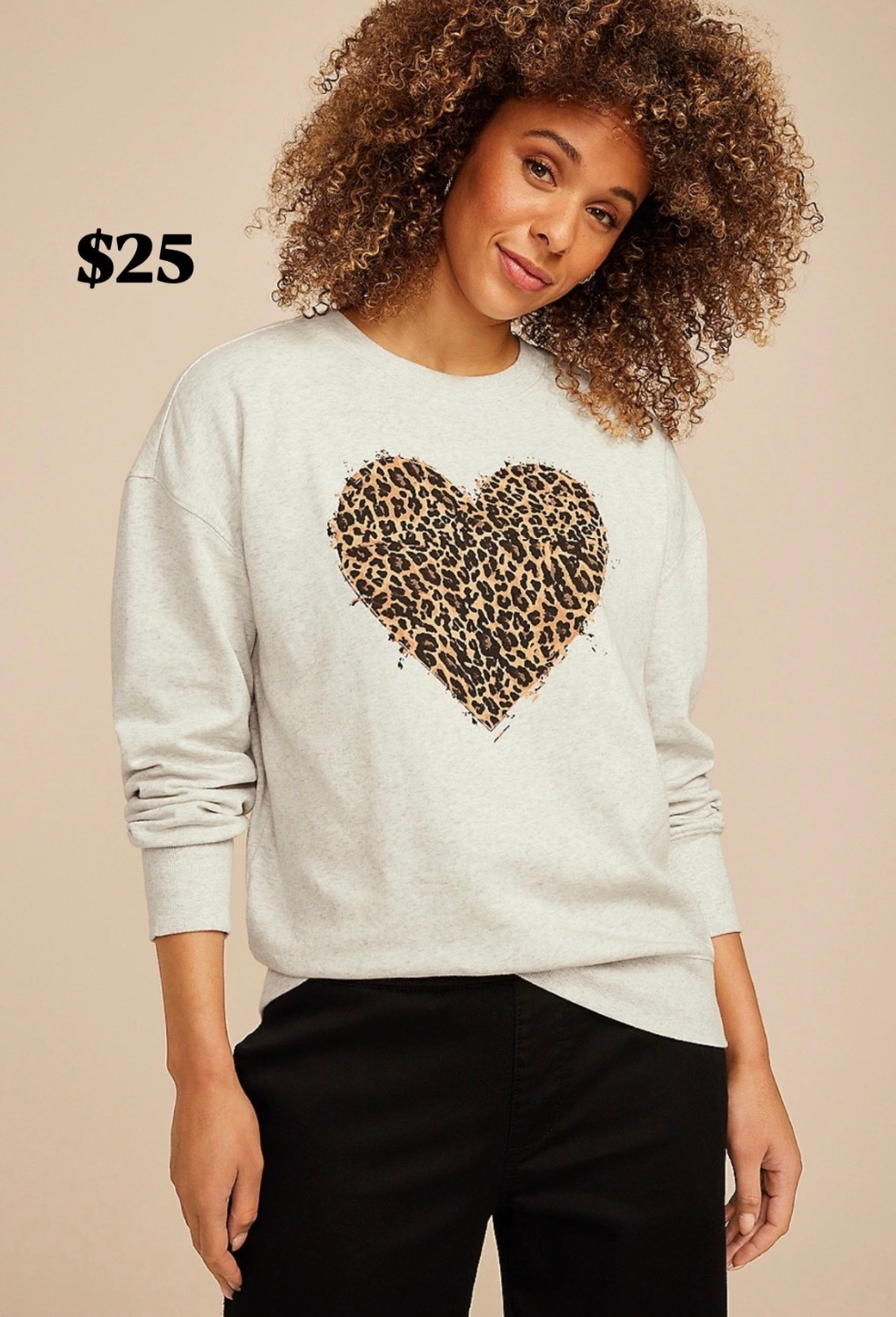 Maurices Animal Heart Relaxed Fit Sweatshirt

#LTKFindsUnder50 #LTKSeasonal #LTKSaleAlert