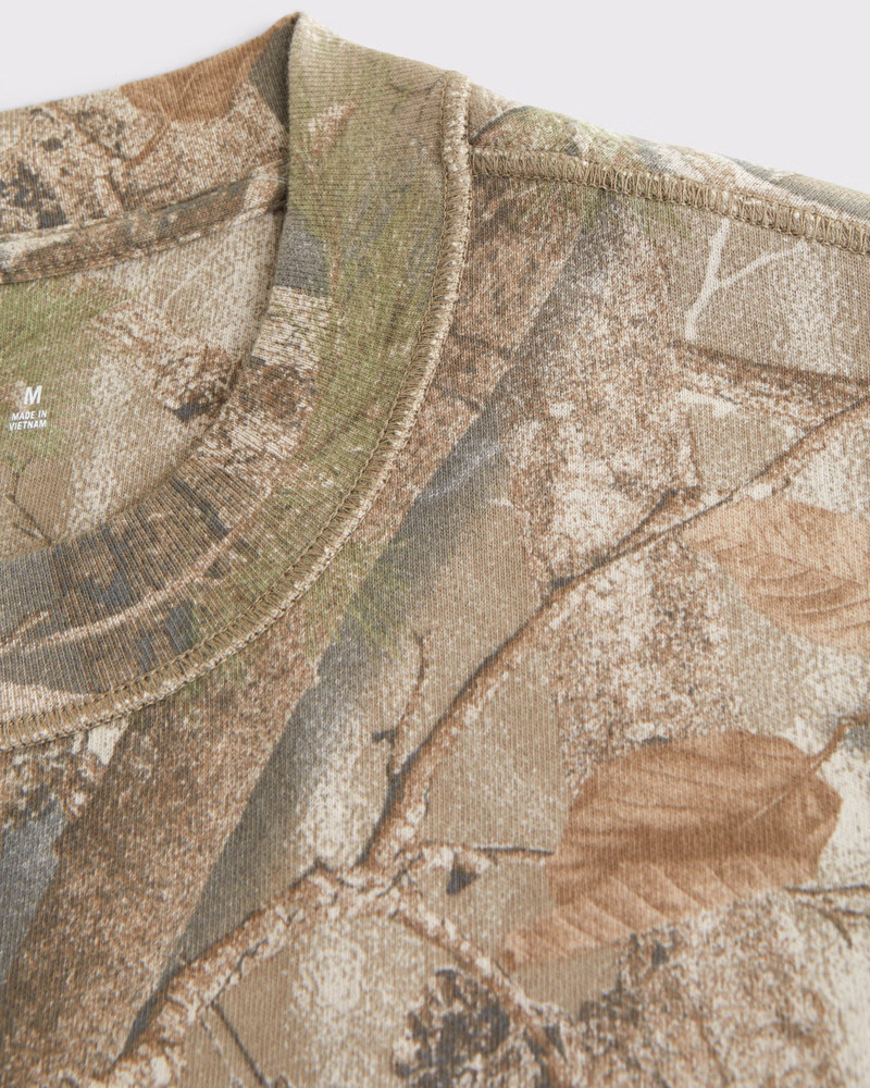 Vintage-Inspired Cropped Tee | Abercrombie & Fitch (US)