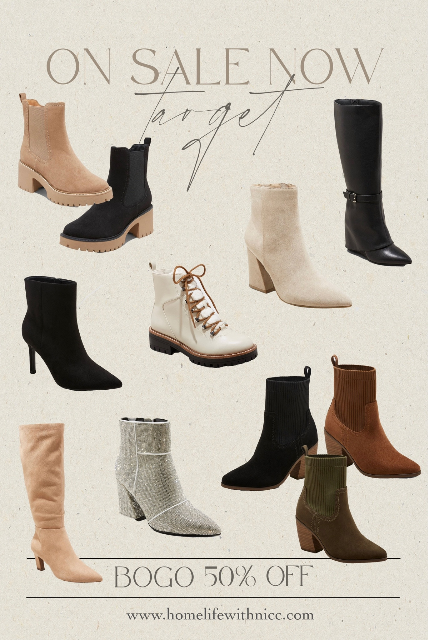 Target Boots are BOGO for 50%!! For the whole fam! #bogotarget #bootseason #boots #fallfashion 

#LTKshoecrush #LTKsalealert #LTKSeasonal