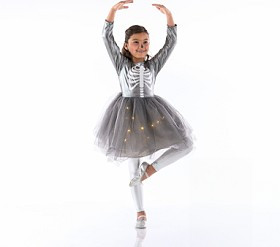 Light-Up Skeleton Tutu Costume | Pottery Barn Kids