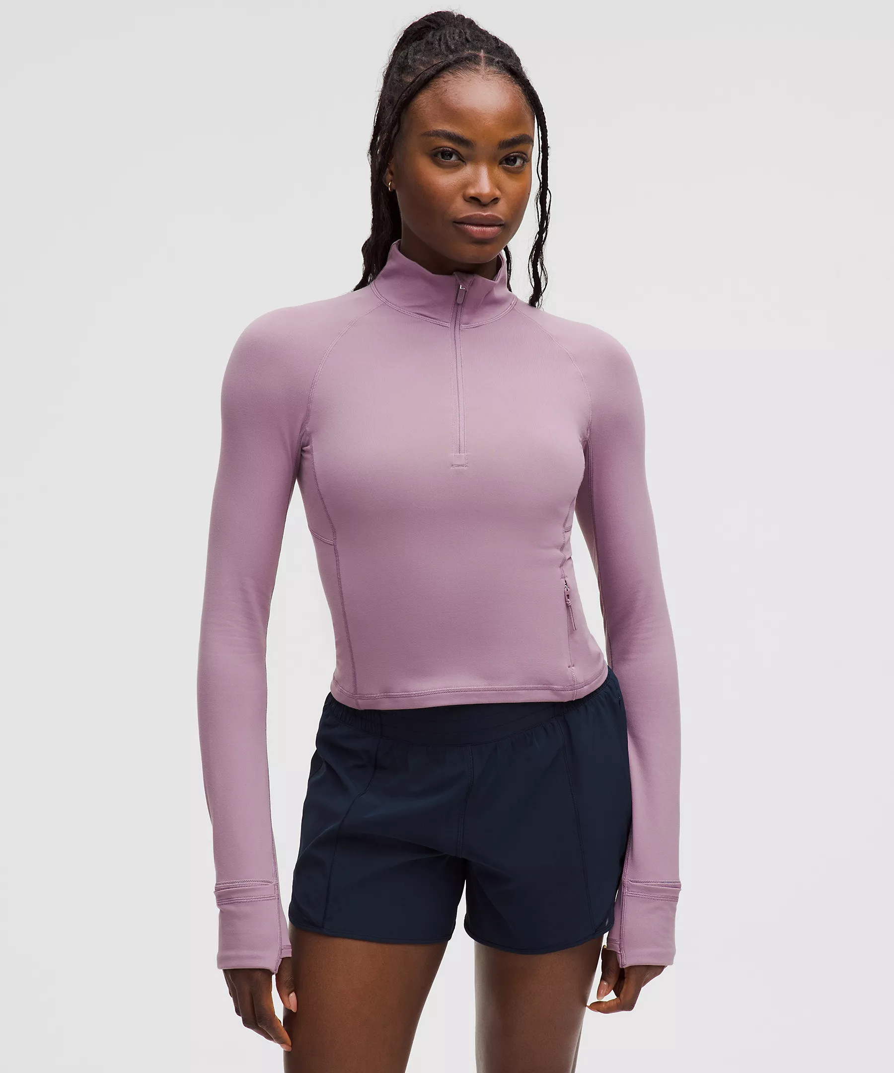 It's Rulu Cropped Half Zip *Updated | Women's Hoodies & Sweatshirts | lululemon | Lululemon (US)