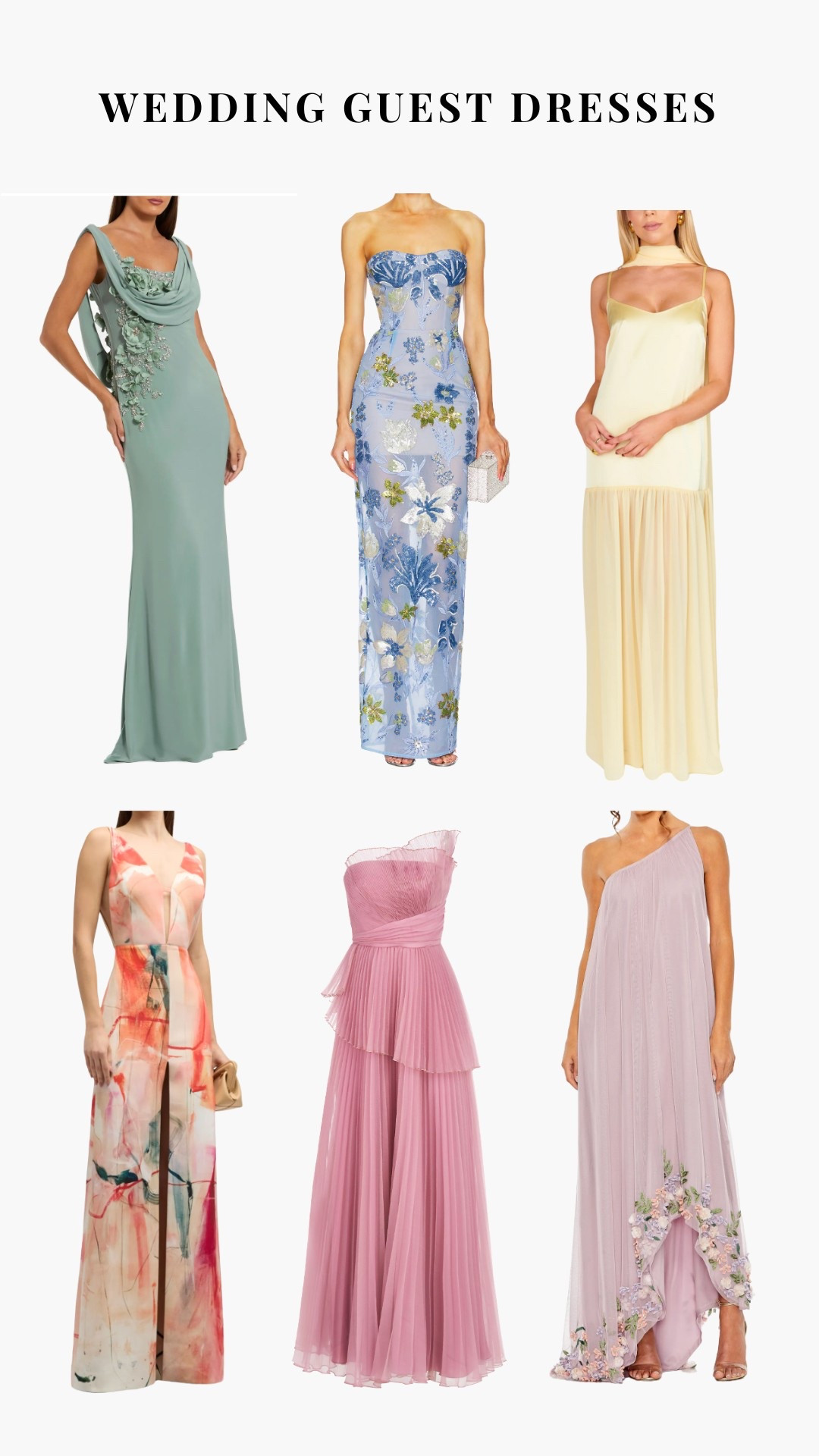 Wedding guest dresses for spring and summer 

#LTKWedding #LTKStyleTip #LTKSeasonal