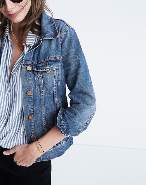 The Jean Jacket in Pinter Wash | Madewell