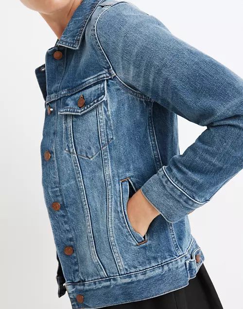 The Jean Jacket in Pinter Wash | Madewell