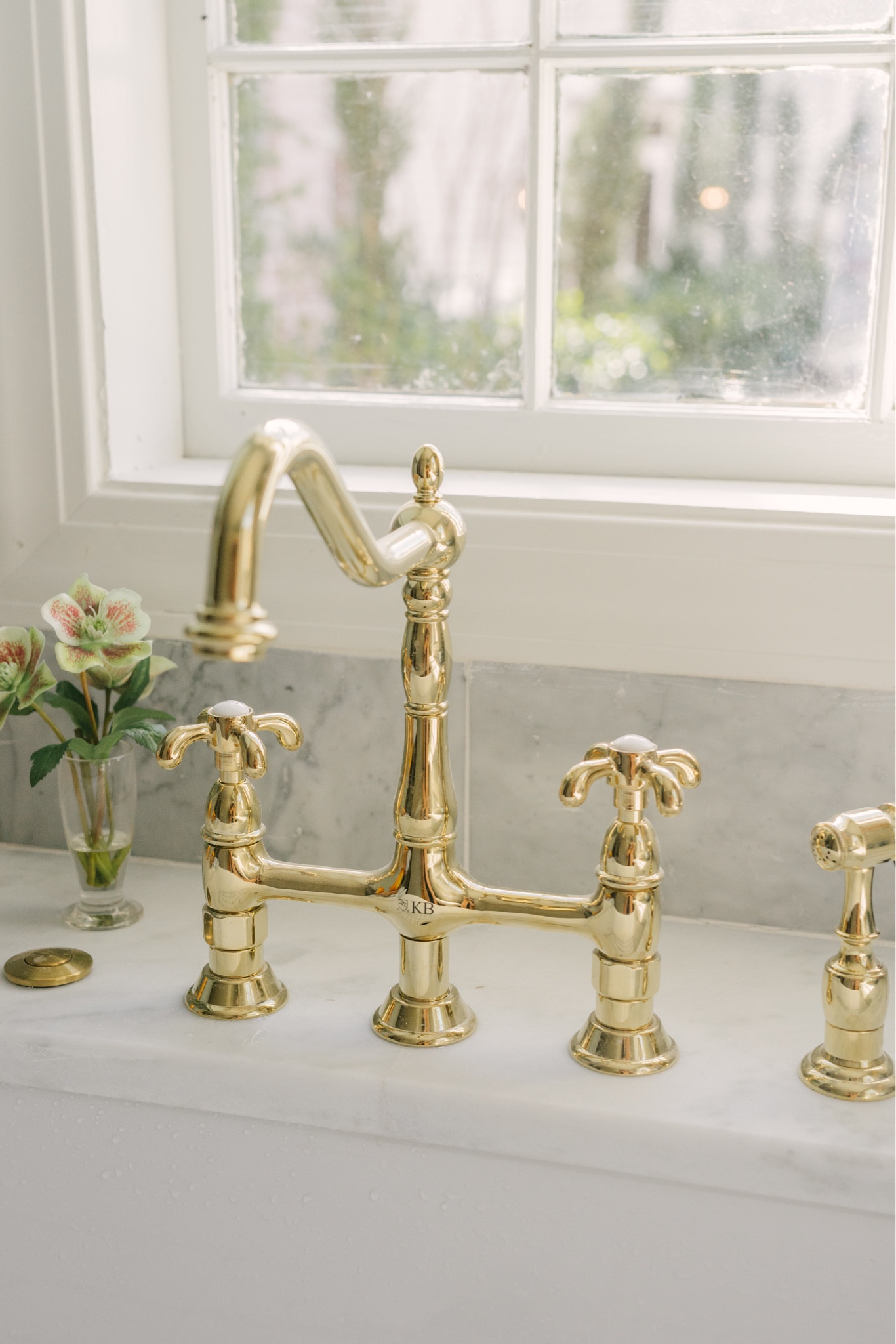 Brass bridge faucets exude timeless elegance with their classic design, enduring appeal, and rich, warm color that complements any decor.

Kitchen design, Faucets, Brass, Elegance, Timeless, Contemporary, Stylish, Functionality, Trends, Durability, Versatility, Sophisticated, Modern, Customization, Aesthetics, High-quality, Finishes, Interior, Remodeling, Exquisite

#LTKhome