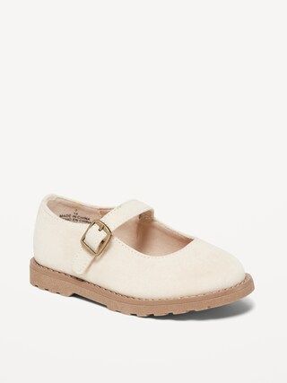 Faux-Suede Mary-Jane Shoes for Toddler Girls | Old Navy (CA)